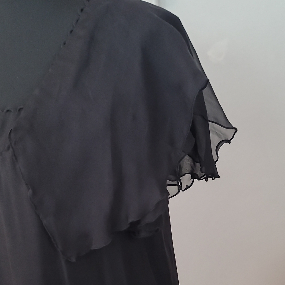 Kensie Black Midi Dress - Picture 6 of 11